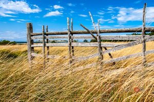 Gotland tradition fence