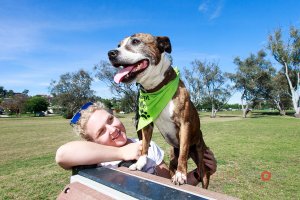 Alexandra Park Off-leash area Tootz with Carmen Amos Albury