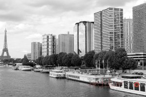 The Eiffel Tower from Pont du Gangilaro