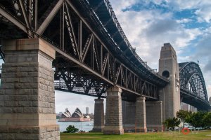 Bridge and Opera House Milson&#039;s Point